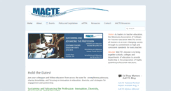 Desktop Screenshot of mnacte.org